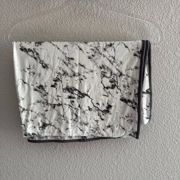 Kyte baby saddle blanket in gray marble - Picture 1 of 2